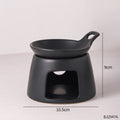 Fashion Creative Ceramic Aromatherapy Stove Can Dry Burn Fragrant Powder, Coffee Grounds, Aromatherapy Lamp, Essential Oil Heater
