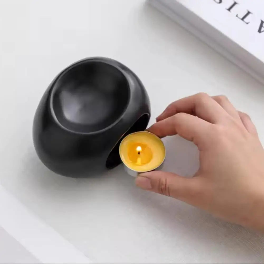 Incense Burner Ceramic Candle Heater Oil Diffuser Aromatherapy Home Office Relaxation Popular Spa Gift